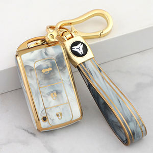 Carcasa de TPU suave de primera calidad para llave de coche, carcasa para <span class=keywords><strong>Toyota</strong></span> <span class=keywords><strong>2006</strong></span> 2007 2008 2009 2010 Año, llaveros de corona, llavero, bolsa directa de fábrica - Product Image 2