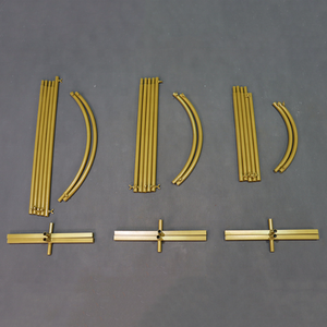 Set 3 latar belakang pernikahan, dekorasi latar belakang lengkungan emas bunga pesta ulang tahun - Product Image 2