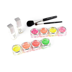 Kit de tatouages temporaires fluorescents UV néon à paillettes pour enfants et adultes, <span class=keywords><strong>maquillage</strong></span> corporel longue tenue 7 jours, idéal pour les fêtes - Meilleures ventes - Product Image 4