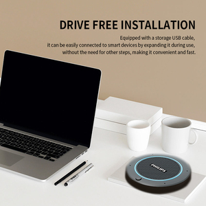 <span class=keywords><strong>Philips</strong></span> ban đầu Loa di động điện thoại với micro echo Loa máy tính để bàn hội nghị loa cho cuộc họp pse0400 - Product Image 5