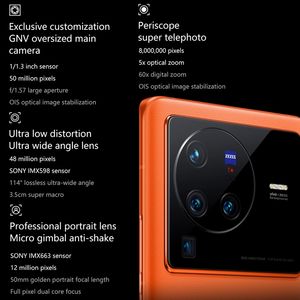 Vivo – Smartphone <span class=keywords><strong>X80</strong></span> <span class=keywords><strong>Pro</strong></span> 5g 4700mah 80w 6.78 d'origine, nouvel arrivage - Product Image 6