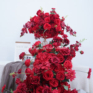 Mini Bola de flores centro de mesa decoraciones de boda soporte de flores y bola para el hogar - Product Image 3