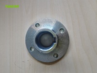 Porte-disque à 4 goujons en alliage avec axe de 25mm et rainure de clavette de 8mm
