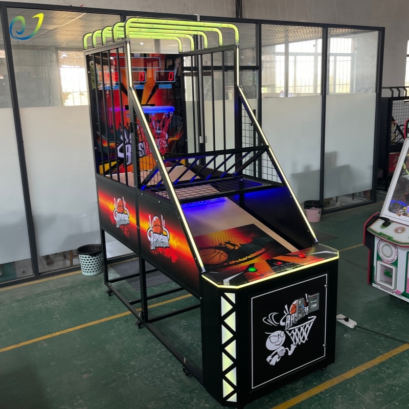 Sports Game Machine Basketball Machine Coinoperated Basketball Game Machine Basketball Shooting Machine for Indoor Entertainment