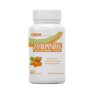 Cápsulas de Cúrcuma y Pimienta Negra a Granel, Fórmula y Empaque Personalizados, Ventaja de Costo al por Mayor y Suministro Estable - Product Image 6