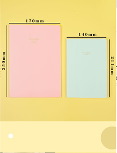 Cuadernos Escolares A5/B5 con Rayas, Impresión Simple, 40 Hojas, Regalo, 2021 - Product Image 4