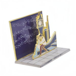 Chất Lượng Cao Cô Lọ Lem Nửa Đêm Diorama Phim Men Pins Phiên Bản Giới Hạn (Le) 50 Anime <span class=keywords><strong>Pin</strong></span> Từ Tưởng Tượng <span class=keywords><strong>Pin</strong></span> Loạt - Product Image 1