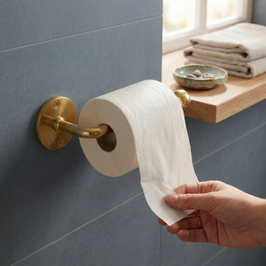 Solid Brass <b>Toilet</b> <b>Roll</b> <b>Holder</b> <b>Wall</b> <b>Mount</b> Bathroom Fixture Antique Brass <b>Toilet</b> Paper <b>Holder</b> Heavy Duty Bathroom Accessory - Product Image 1