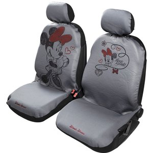 Coppia di coprisedili anteriori per auto Minnie Mouse Topolina universali - Product Image 1