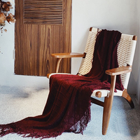 Fauteuil inclinable Design confortable, Patio, pelouse, jardin, terrasse, Construction en bois, siège Web tissé, chaise paresseuse naturelle