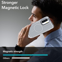 Étui de téléphone magnétique robuste et résistant pour Samsung Galaxy A17, double couche, protection antichoc, coque de protection mobile