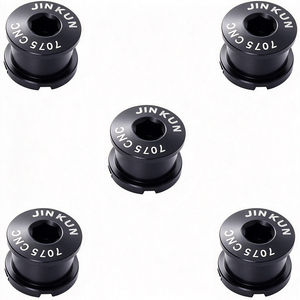 Set di Bulloni per Catena Bicicletta in Alluminio 7075 CNC OEM per Guarnitura MTB e Bici da Strada, Hardware Personalizzato - Product Image 1