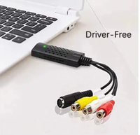 OBS/Streaming Multi-Device USB Capture Dongle pour PS5/Xbox/Caméscope Matériau plastique durable