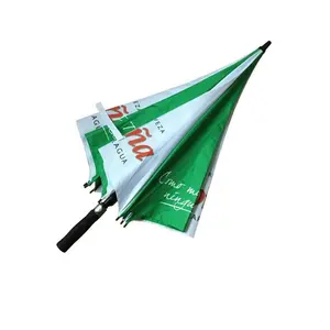 광저우 판촉물 광고 맞춤 인쇄 골프 우산 풀 프린트 비용 골프 우산