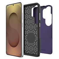 Coques de protection pour téléphone portable Samsung S26 Ultra Plus, design triangulaire, anti-chute, dissipation de la chaleur, TPU PC, coque arrière