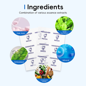 Hangover Stick cepat Awakening Herbal energi Patch untuk alkohol Natural tanaman esensi mengurangi sakit kepala ketidaknyamanan minum - Product Image 5