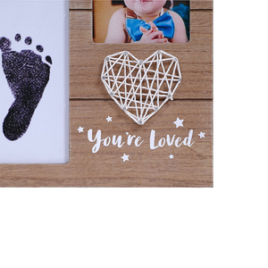 Tự làm dấu tay Dấu Chân dấu ấn Kit chăm sóc em bé không độc hại khung ảnh - Product Image 4