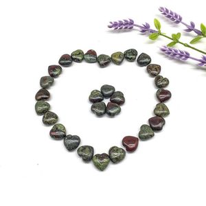 Artesanías de cristal Natural de alta calidad, Mini Corazón de ojo de tigre mixto, venta al por mayor, corazón de ágata loca de 15mm para decoración del hogar - Product Image 2
