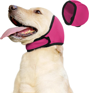 Cache-oreilles pour chien d'usine, protège-oreilles pour soulager l'anxiété causée par le bruit, toilettage, bain, protège-oreilles imperméable pour chien avec capuche apaisante - Product Image 1