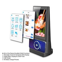 Lecteur de menu numérique de table Android avec télécommande, service d'appel, affichage publicitaire pour restaurant