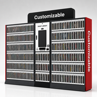 Armoire intelligente RFID HF/UHF HAUMR en acier laminé à froid, mini casier à livres, emprunt et retour de livres en libre-service, utilisation scolaire et communautaire