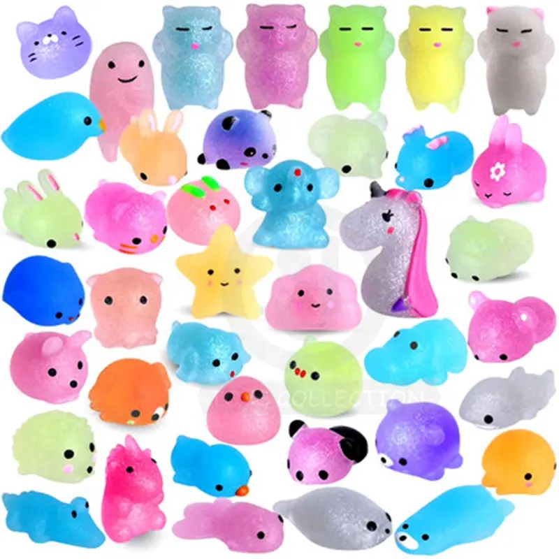 Mini Cute Soft Squishies Slow Rising Toy Squeeze Stretchy Animal Toys Soft Kawaii Stress Relief Toys Gifts For Kids