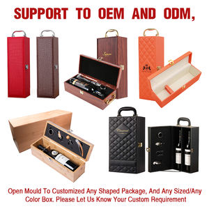 <span class=keywords><strong>Caja</strong></span> de <span class=keywords><strong>Madera</strong></span> Perfecta para un Solo <span class=keywords><strong>Vino</strong></span>, Decorativa, con Kit de 4 Accesorios para <span class=keywords><strong>Vino</strong></span>, Juego de <span class=keywords><strong>Caja</strong></span> de Regalo y Empaque de <span class=keywords><strong>Madera</strong></span> Roja para <span class=keywords><strong>Vino</strong></span> - Product Image 6