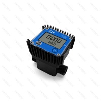 Débitmètre numérique à turbine à section variable en acier inoxydable K24 pour eau/liquide/huile, précision 1%, pression 20 BAR, débit 10-120 L/min