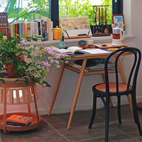 Table d'appoint de jardin, table basse de balcon, table de patio en acier thermolaqué résistant aux intempéries, design moderne et durable