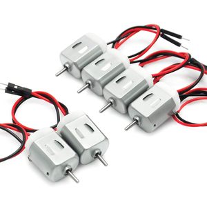 Moteurs DC miniatures de type 130 1,5 V-6 V (lot de 6), pour Arduino, idéaux pour les projets de loisirs créatifs et l'électronique DIY - Product Image 1