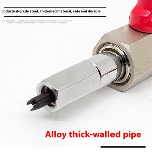 Manómetro Profesional para Inflar Neumáticos de Camión con Varilla de Inflado Rápido y Interruptor de Medidor de Aceite Reforzado - Product Image 3