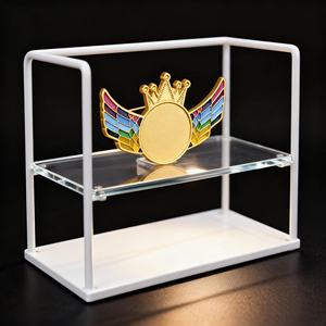 Insignia Metálica Personalizada con Diseño Propio, Pin de Solapa en Blanco para Pintar con Pegamento o Esmalte, para Actividades Escolares o Emblemas - Product Image 4