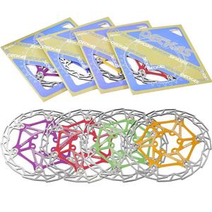 DECKAS 초경량 CNC MTB 자전거 브레이크 패드 160mm 180mm 6 볼트 자전거 브레이크 - Product Image 1