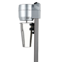 Machine à milk-shake électrique commerciale à vitesse variable en acier inoxydable, moteur en cuivre pur sans BPA, 3000 ml, certifiée CE