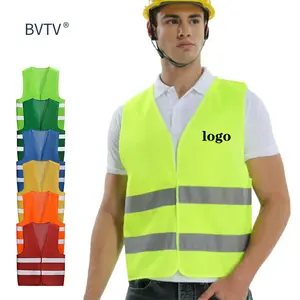 Benutzer definierte Ikone Arbeit Werbung Verkehr Laufrad Hi Vis Reflektierende Sicherheits weste