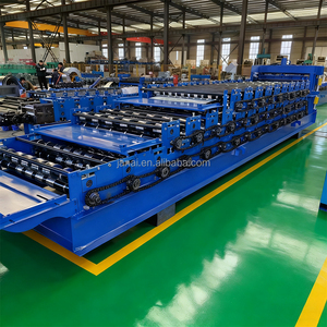 Machine de formage automatique à trois couches pour tôles <span class=keywords><strong>GI</strong></span>, prix compétitif, machine de fabrication de tôles de toiture IBR en fer – Vente chaude - Product Image 5