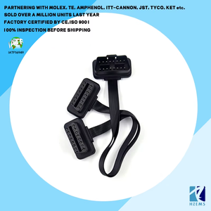 16针J1962 Obd2 0BD-l公连接器开放式插头线，带18GA 0BD引脚，用于诊断扩展电缆读取器类型 - Product Image 3