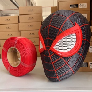 <span class=keywords><strong>Filament</strong></span> PLA de couleur <span class=keywords><strong>rouge</strong></span> vif 1,75 mm 1 kg Consommables d'impression 3D pour les œuvres d'art et la fabrication de cadeaux - Product Image 3