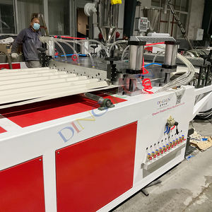 하이 퀄리티 PVC + ASA 플라스틱 중공 골판지 지붕 타일 생산 라인/만들기 기계/플라스틱 기계 - Product Image 4