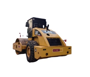 รถบดอัดสั่นสะเทือน CATERPILLAR CAT CS-683E 683E 683 มือสอง ผลิตในญี่ปุ่น บดอัดแน่น พร้อมส่ง ชั่วโมงการทำงานต่ำ ได้รับมาตรฐาน CE ราคาดีที่สุด ขายดี - Product Image 1