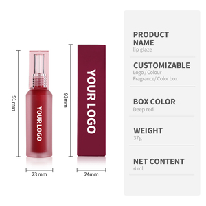 Lucidalabbra Minerale Personalizzabile con il Tuo Logo, Impermeabile, Lunga Durata, Non Appiccicoso, Rossetto Liquido Opaco - Product Image 6