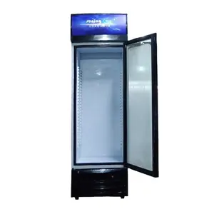 358L duy nhất cửa kính thẳng đứng Showcase dọc tủ tủ lạnh với tự đóng