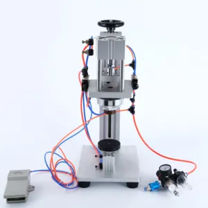 High Quality Semi Automatic Pneumatic Capping Machine Perfume Bottle Metal Capping Crimping Machine