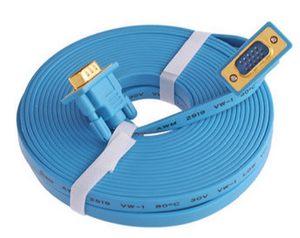 عالية الجودة شقة الذكور إلى الإناث 3 + 4 Rgb إلى Vga 15pin كابل للكمبيوتر - Product Image 1