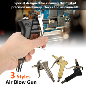 Pistolet de soufflage pneumatique haute pression pour dépoussiérage, pistolet de soufflage métallique pour camion avec raccords pneumatiques pour compresseur d'air - Product Image 3