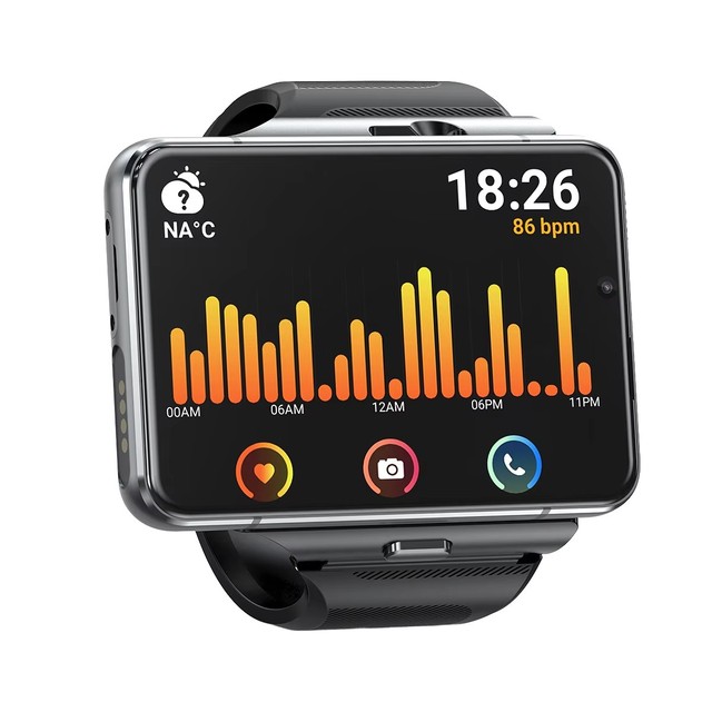 S999 Men 4G Smart Watch 2.88-Inch TFT Screen 4GB+64GB HD Dual Camera Video Call WIFI 2300mAh Battery Waterproof IP67 Email