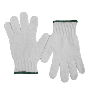 Guanti di cotone a maglia bianca e candeggina di fabbrica guanti di cotone traspirante guanti di sicurezza da lavoro - Product Image 3