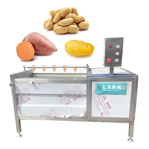 304 stainless steel potato peeler machine commercial onion potato peeling machine skin peeler