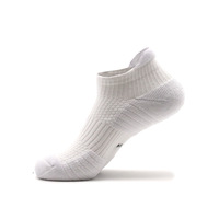 Chaussettes de compression respirantes en fibre de bambou, absorbant la transpiration, antibactériennes et désodorisantes, épaisses à la cheville, pour sports d'été, personnalisables et transfrontalières