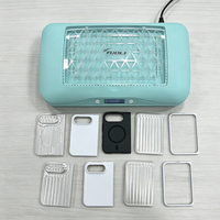 Nouveau moule métallique TuoLi en aluminium à usage permanent pour coque de téléphone pliable 3D par sublimation pour machine d'impression par transfert thermique